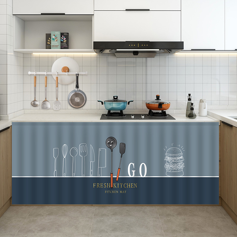 Window Lock Bar - VIKAMA Kitchen Cabinet Cover Curtain, Velcro