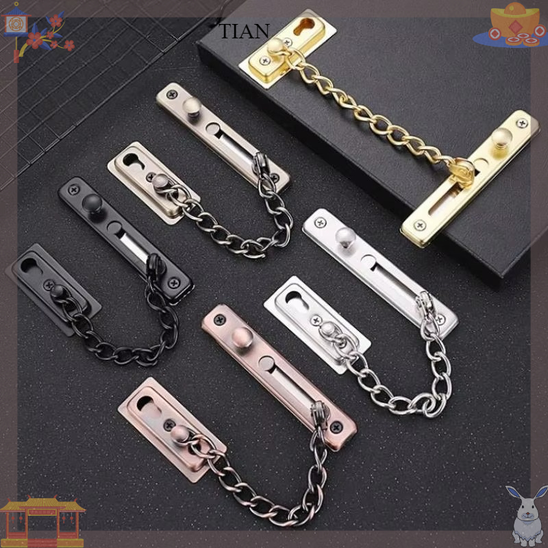 Security Chain Door - Door Chain with Lock Door Lock