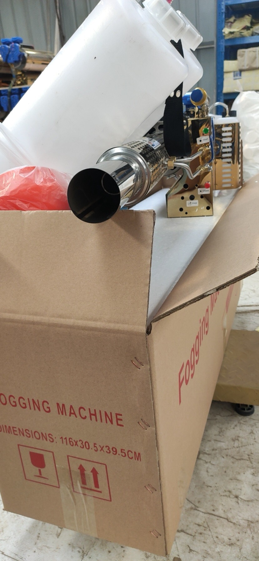 Fog Mist Machine for Disinfect - Flood Barrier Bag review and price